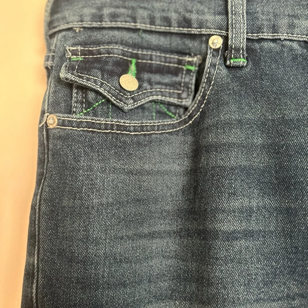 True Religion Dark Blue Men's Straight Jeans‎ 30/34